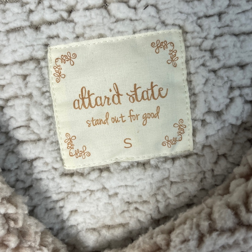 Cream Sherpa Hoodie - image 4